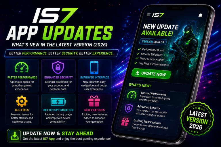 IS7 App Updates: What’s New in the Latest Version (2026)