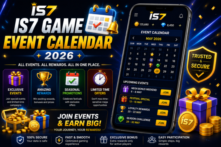 IS7 Game Event Calendar 2026: Seasonal Events, Rewards & Bonus Campaigns