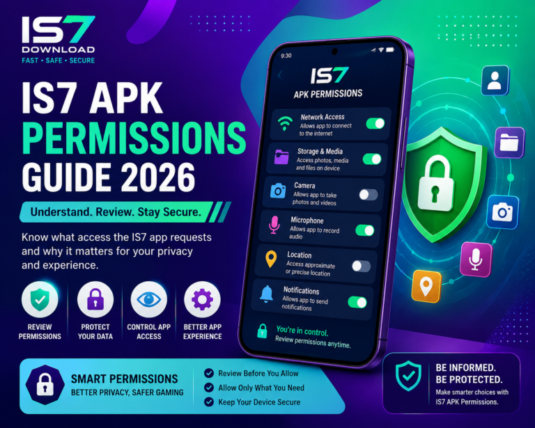 IS7 APK Permissions Guide 2026: Understand App Access Before Installation
